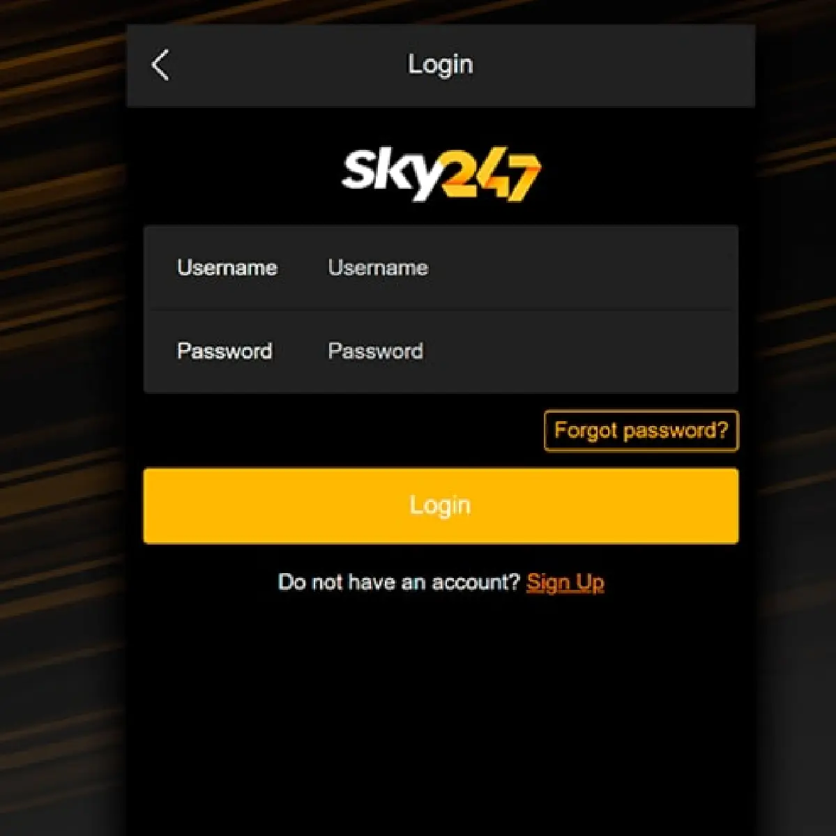 sky247 bet login