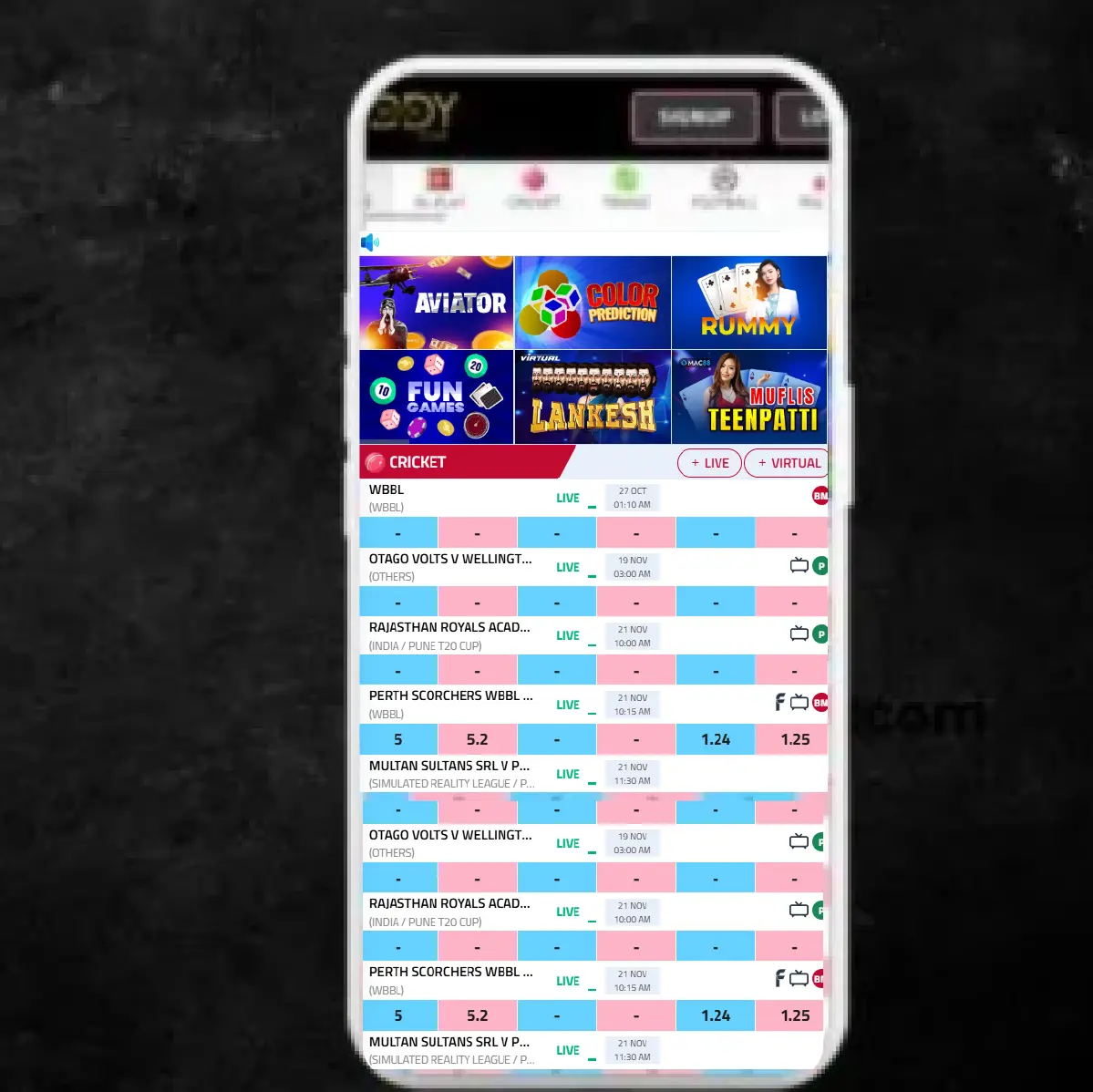 reddy book betting login registration